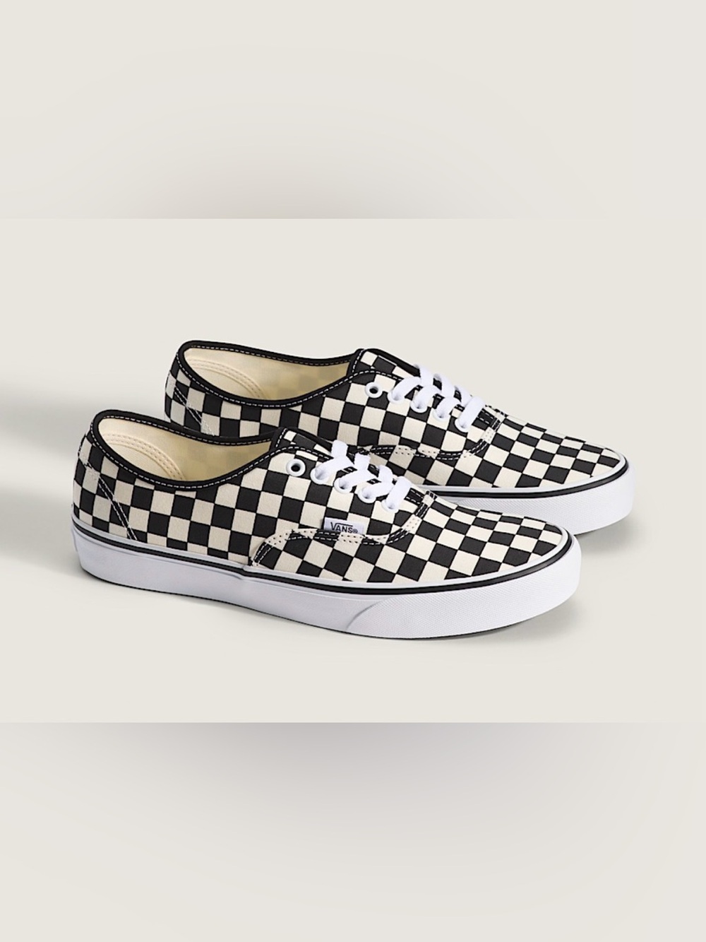 Vans Authentic Checkerboard Black/White